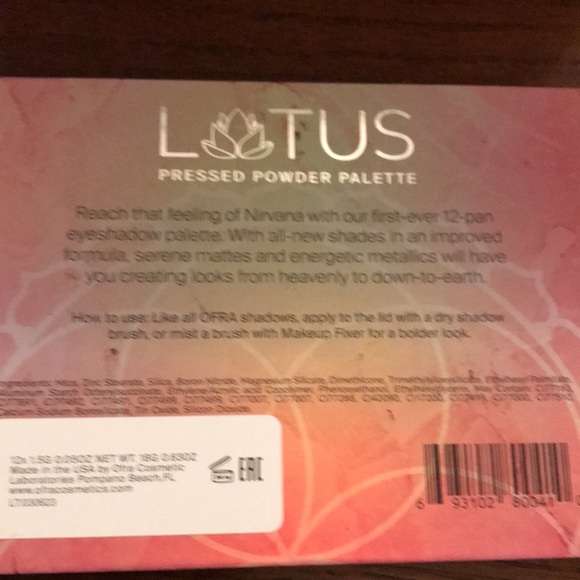 NEW OFRA Lotus eye palette - Picture 4 of 4